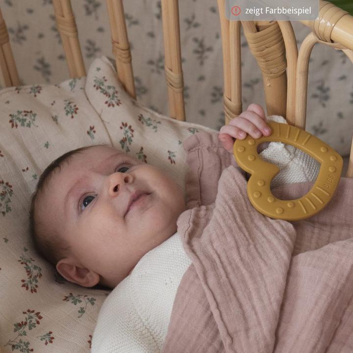 Produktbild Bibs Beissring Baby Bities Herz, Sage