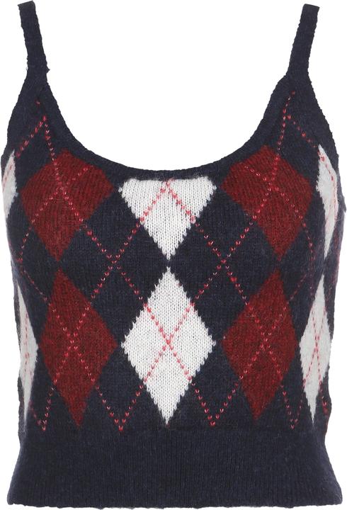 Tommy Hilfiger Tommy Jeans Argyle Cami Top - 86513 (L)
