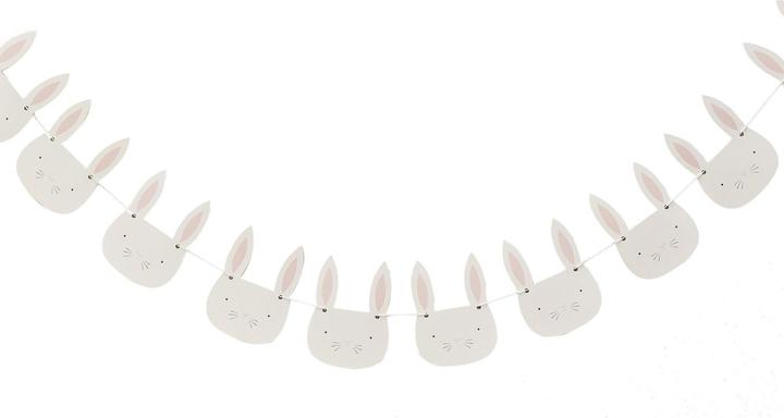 Actual product image Ginger Ray Guirlande Lapins blancs (1x)