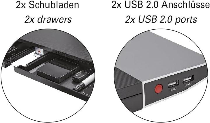 Produktbild myWall Hyper Gaming Monitor Rack (Tisch, 54.72", 10 kg)