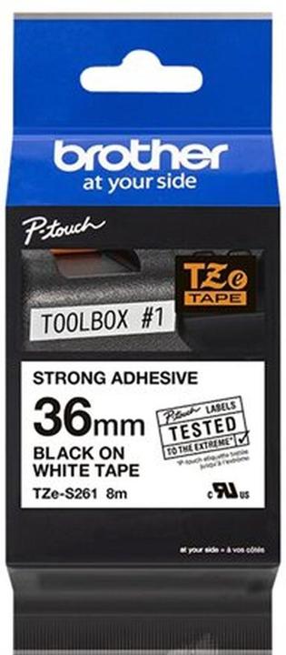 Produktbild Brother Tze-S261 (3.60 cm, Schwarz, Weiss)