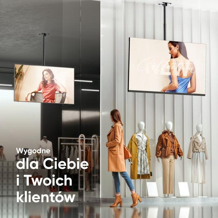 Produktbild Onkron N1L-B TV-Halterung 2 03 m (80 ) Schwarz (68.20 kg, 32" - 80")