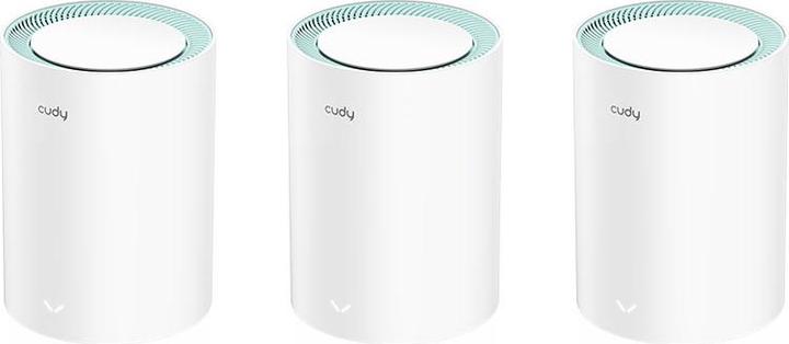 Actual product image Cudy "AX1500 Wi-Fi 6 Gigabit Mesh Solution 3-pack" (1500 Mbit/s)