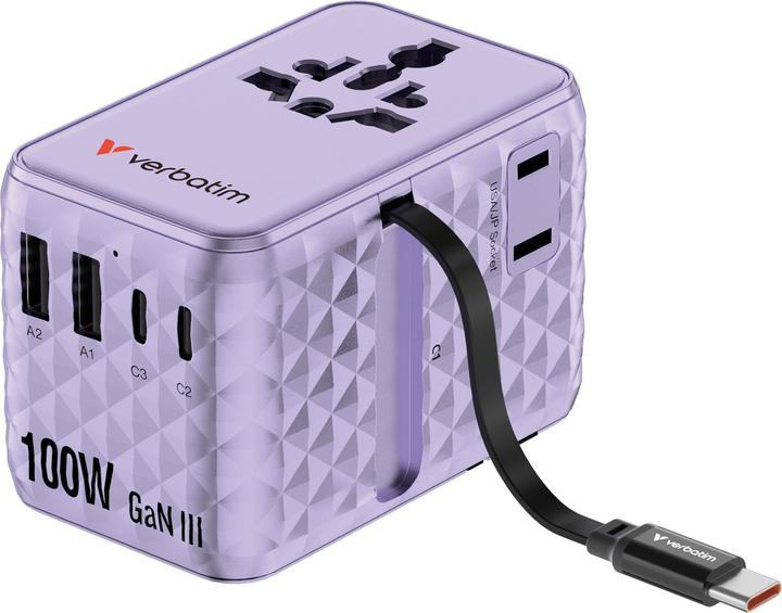 Produktbild Verbatim Charge n Travel 100W