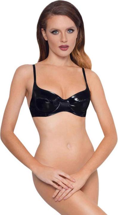 Actual product image Black Level Vinyl Bra black 80B (80 B)