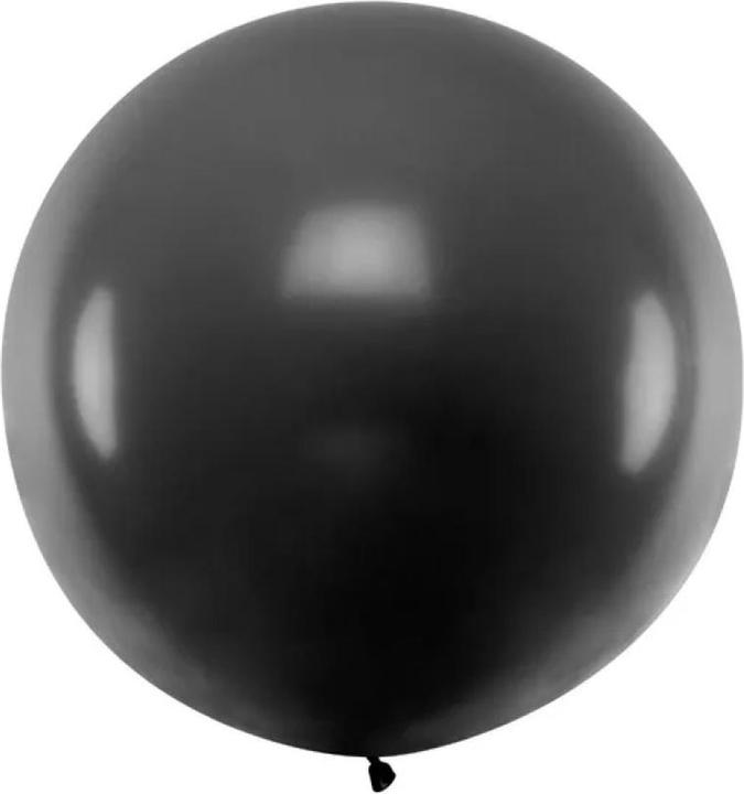 Produktbild Partydeco Ballon Jumbo Noir Pastel (1x)