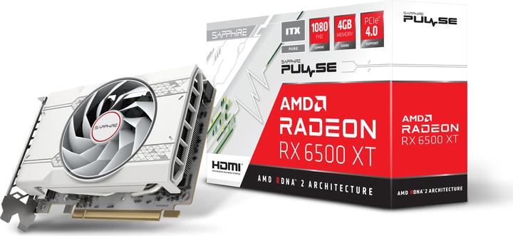 Produktbild Sapphire Radeon RX6500XT ITX Gaming Pure OC (4 GB)