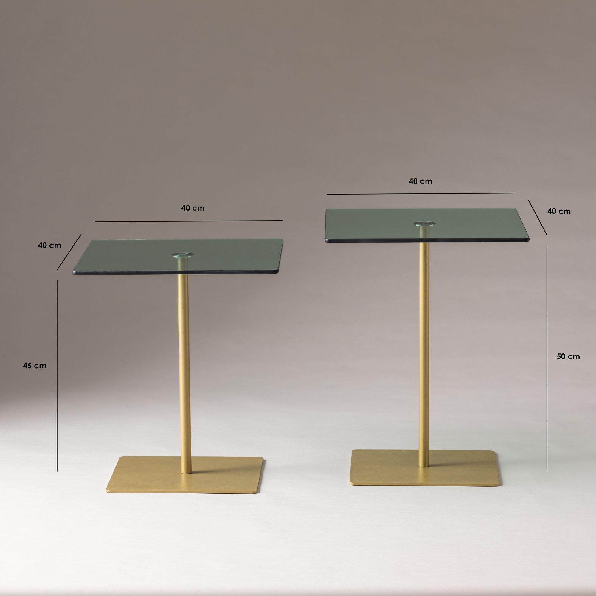 Skye Decor, Couchtisch + Beistelltisch, Elegante Coffee Table (40 x 45 x 40 cm)