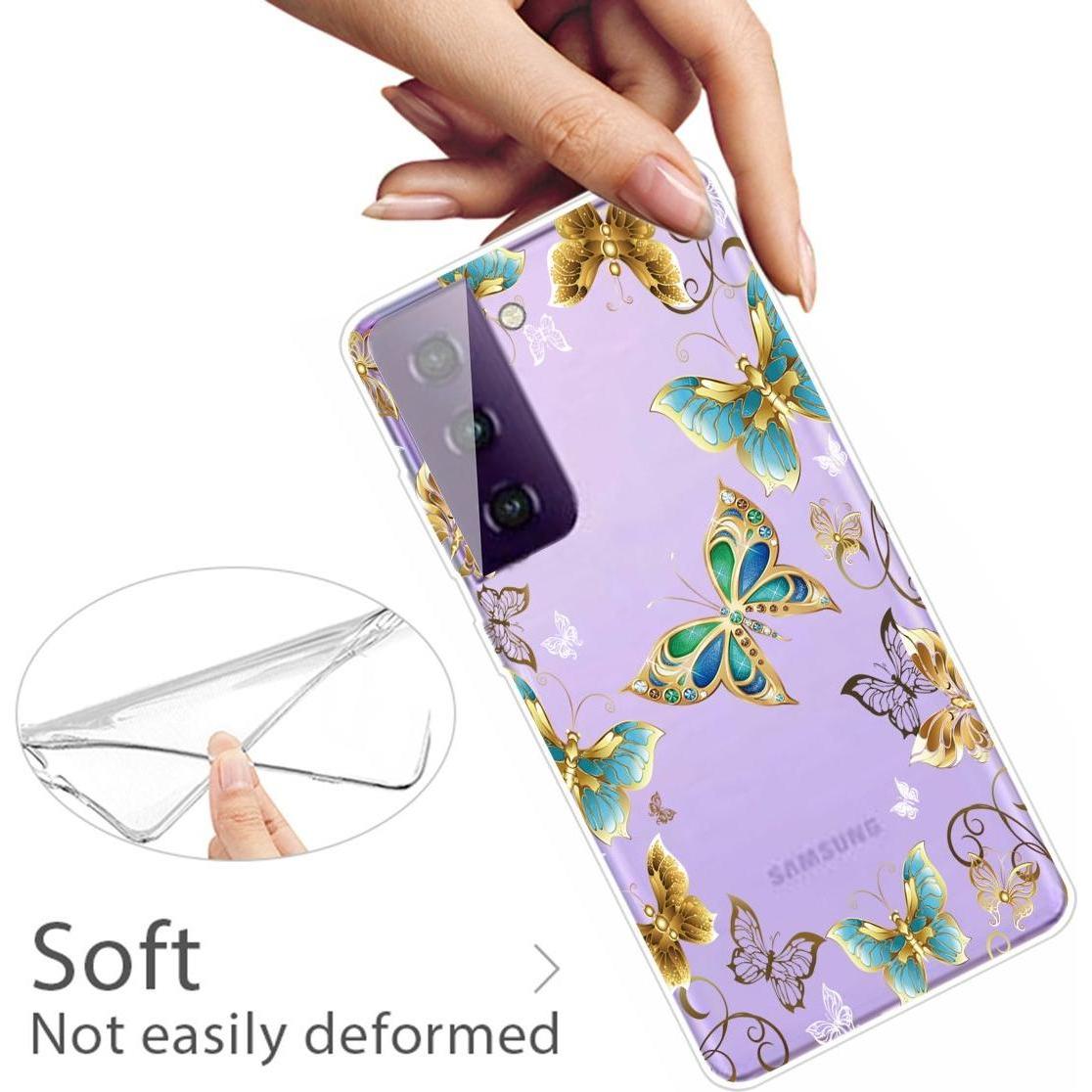 Thumbnail - König Design Hülle Handy Schutz für Samsung Galaxy S21 Case Cover Tasche Etuis Transparent (Samsung Galaxy S21+), Smartp...