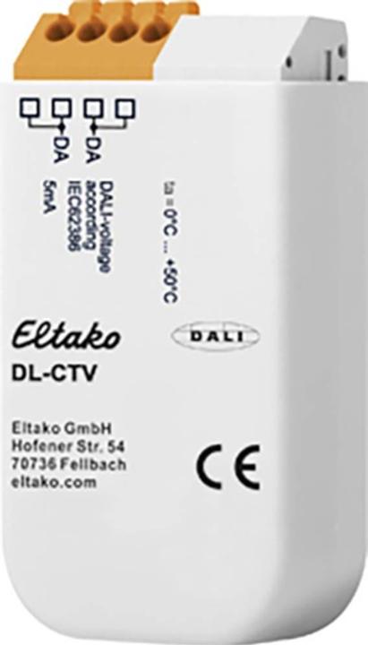 Actual product image Eltako DL-CTV control module installation, flush-mounted (Heating actuator)