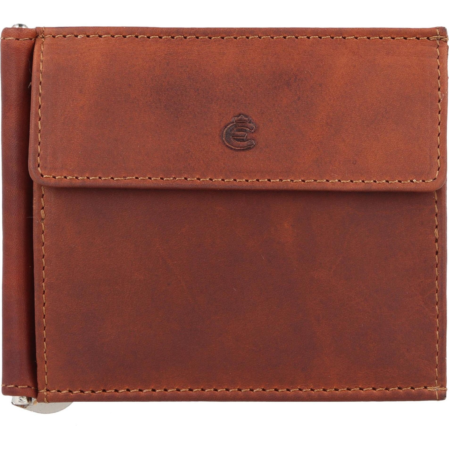 Esquire, Herren, Portemonnaie, Dallas Geldböse Leder 11 cm, Braun