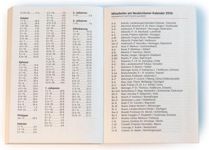 Produktbild Kalender 2026 - Taschenbuchausgabe (Weicher Einband, Deutsch)