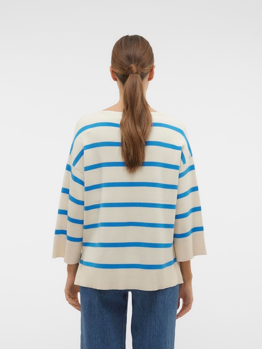 Produktbild Vero Moda V-Ausschnitt Tief angesetzte Schulter Pullover Strickpullover (M)