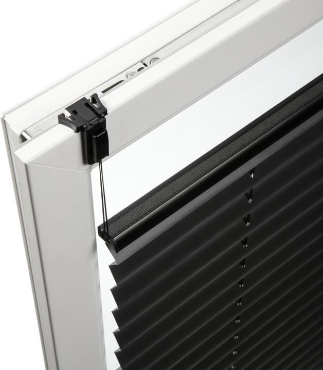 Produktbild Gardinia Plissee-Falzklemmträger Schwarz