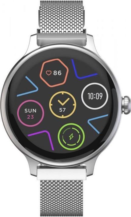 Produktbild Carneo Hero mini HR+/Silver/Elegant Band/Silver (40 mm)