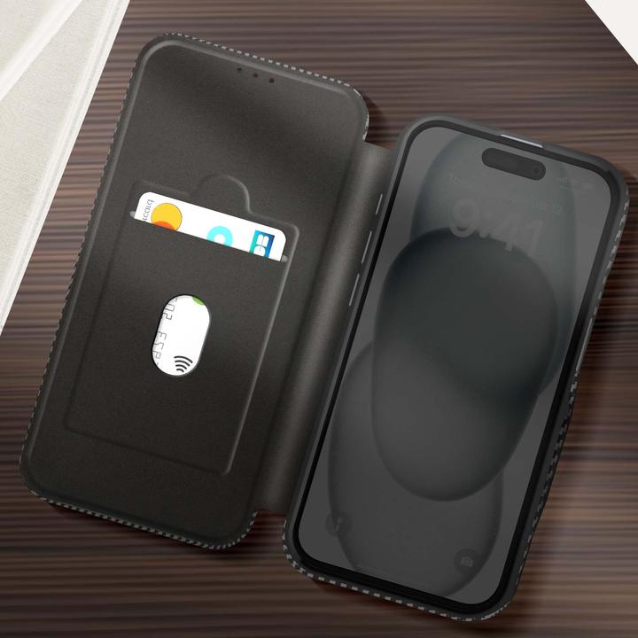 Actual product image Avizar CarbonX RFID Cover (Apple iPhone 15)