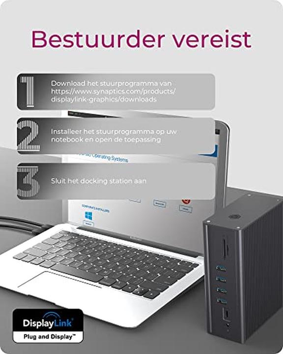 Produktbild Icy Box IB-DK2262AC (USB-C, 4 Ports)