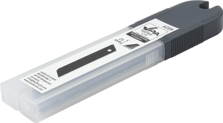 Produktbild wolfcraft 5 Pro-Sharp 25mm Abbrechkinge schwarz (Ersatzklinge)