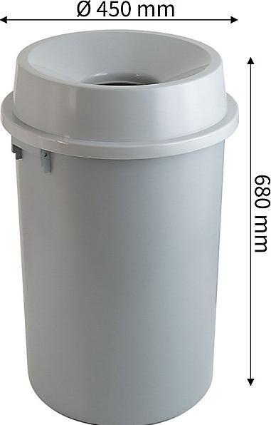 Produktbild kaiserkraft Abfallbehälter Kunststoff (60 l)