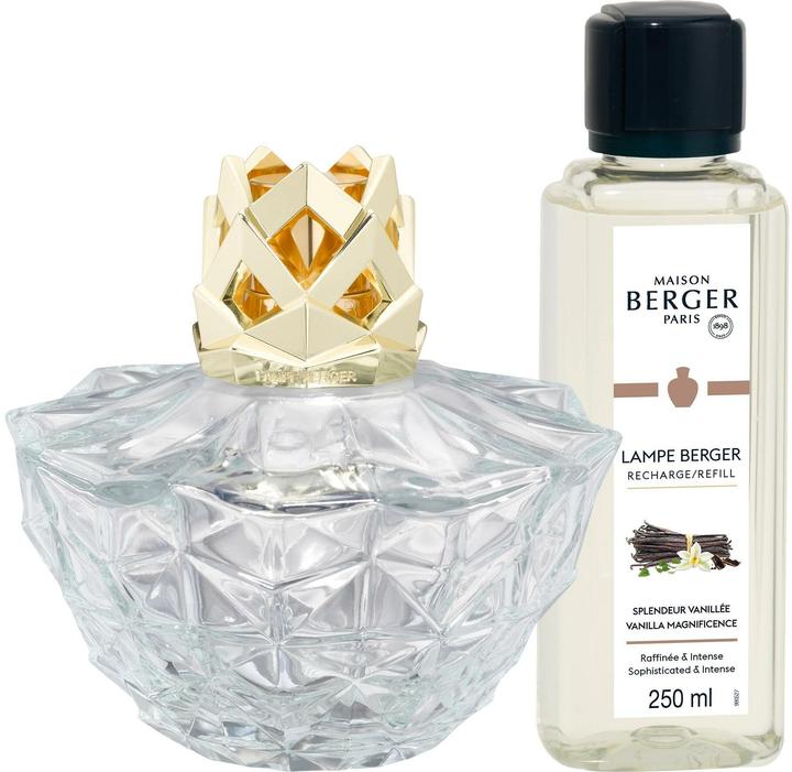 Maison Berger Fragrance lamp set Splendeur Vanillée 250 ml, transparent (250 ml)
