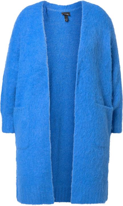 Produktbild Ulla Popken Long-Strickjacke, kuschelweich, offene Form, Langarm (56)