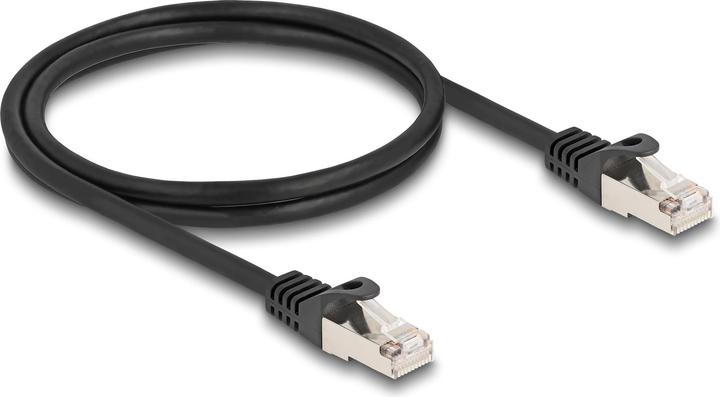 Actual product image Delock Cable RJ50 plug to RJ50 plug S/FTP 1 m black (S/FTP, 1 m)