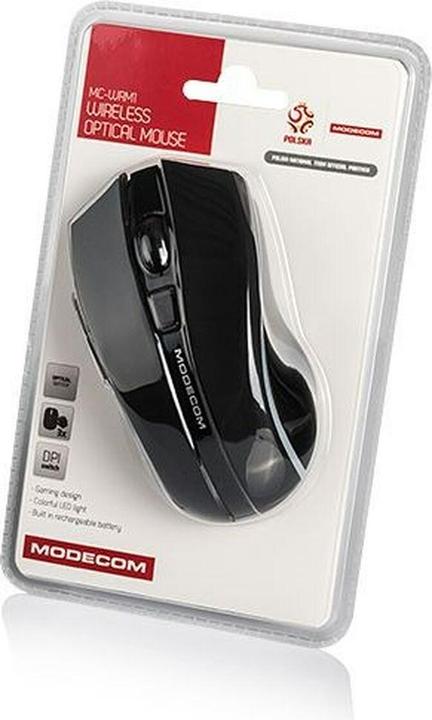 Produktbild Modecom MC-WRM1 wireless mouse, black (Kabellos)