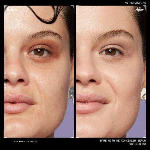Actual product image NYX Professional Make-Up Bare With Me Concealer Serum (3 Vanilla)