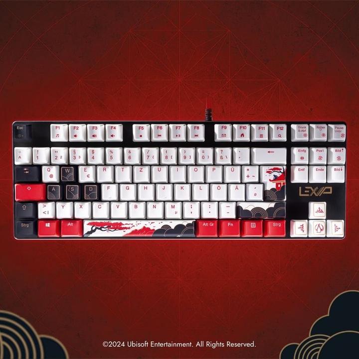 Actual product image Lexip PC Gaming Keyboard "AC Shadows" incl. Assassins Creed Shadows PC Vollversion (DE, Cable)