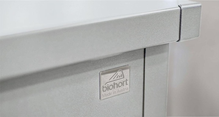 Actual product image Biohort LeisureBox 200, silver metallic