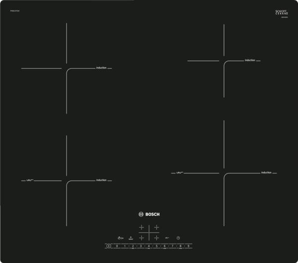 Actual product image Bosch Hausgeräte PIE611FC5Z (60 cm, Induction hob)