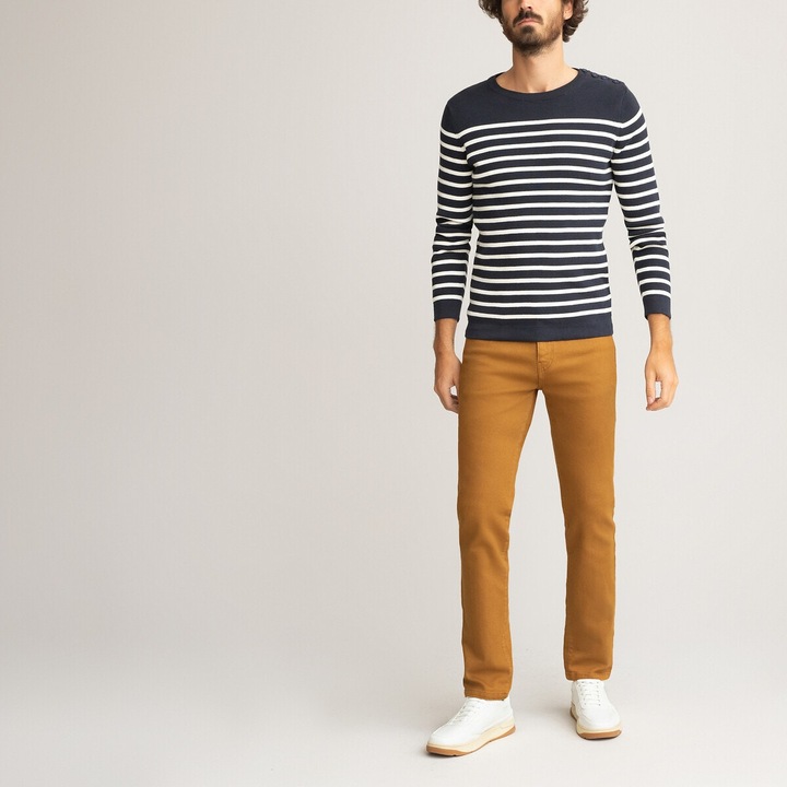 Image du produit La Redoute Collections Pull marin en coton biologique (XXL)