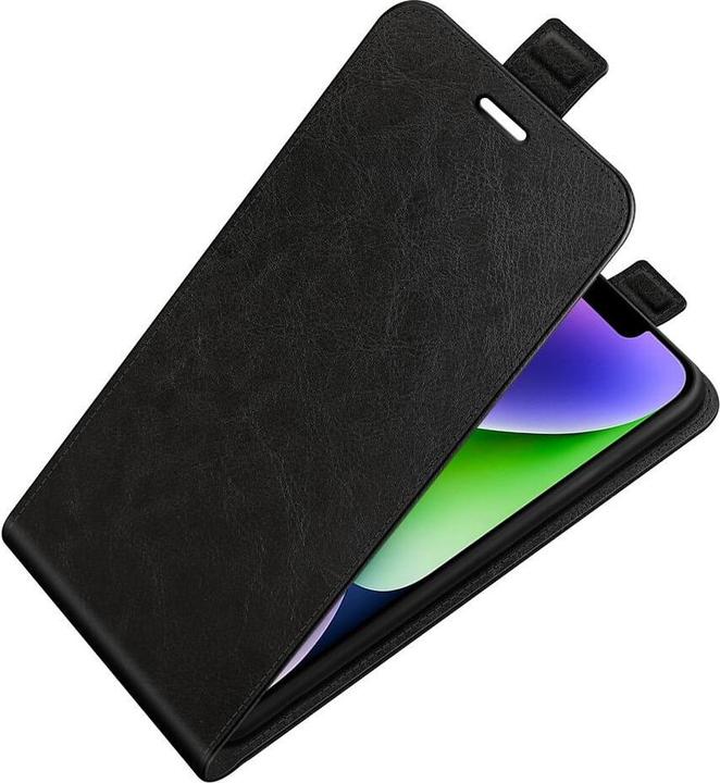 Immagine prodotto Cover-Discount iPhone 15 Plus - Custodia Classic Flip verticale nera (Apple iPhone 15 Plus)