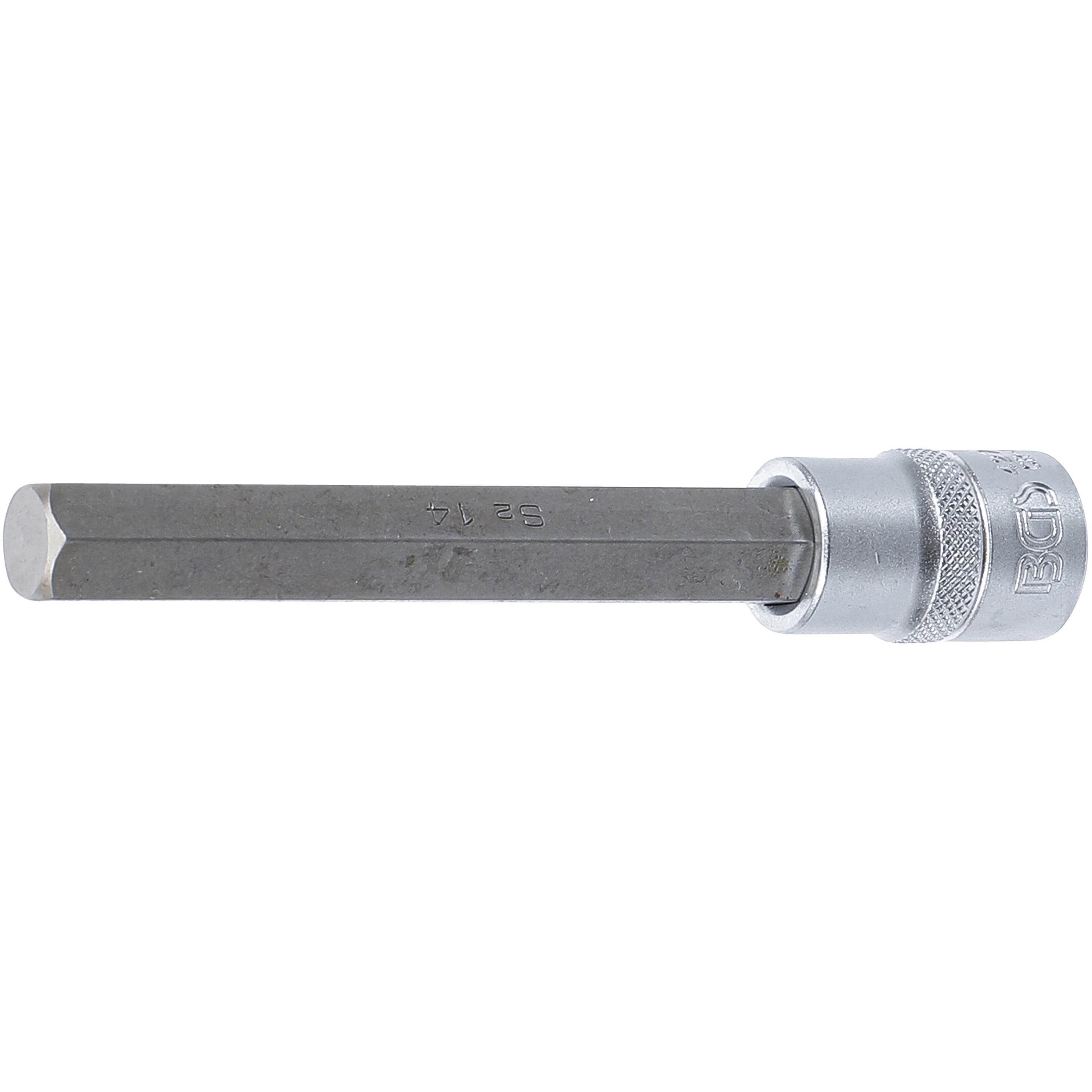 BGS, Bits, Bit-Einsatz Länge 140 mm Antrieb Innenvierkant 12,5 mm (1/2") Innensechskant 14 mm (14 mm)