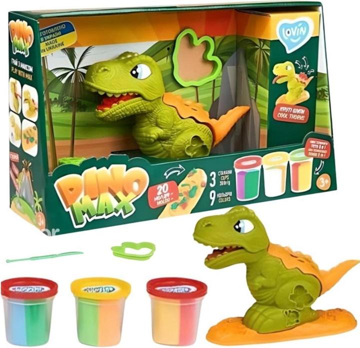 Produktbild Clovin Dino Maxplay Dough Set