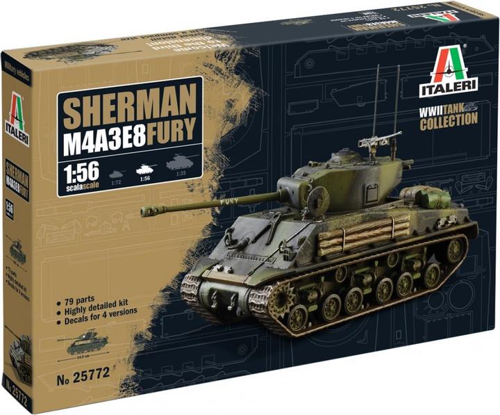 1:56 Sherman M4A3E8 Fury