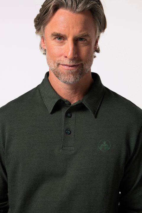 Produktbild Boston Park Poloshirt, Langarm, Minimal-Muster, bis 84/86 (68)