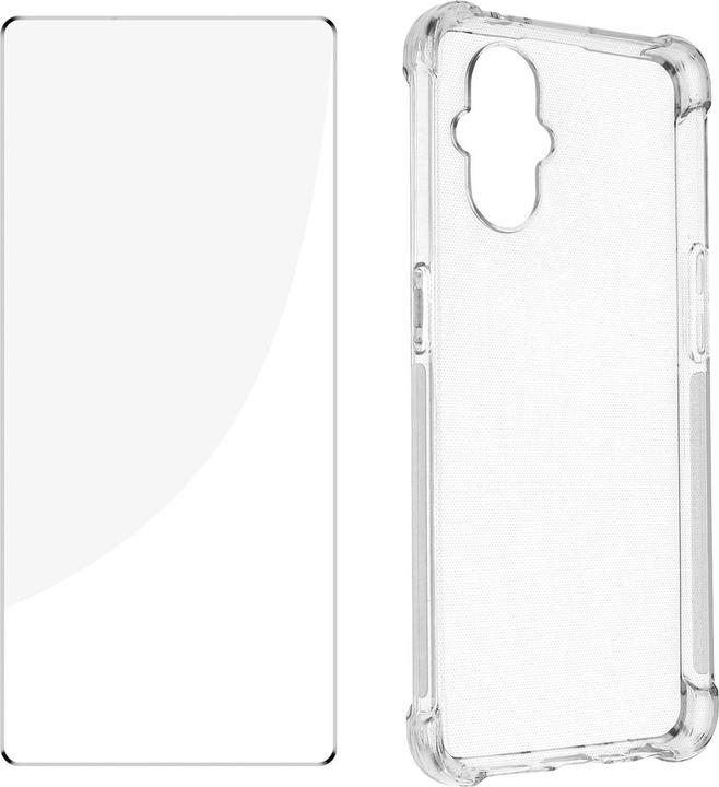 Actual product image Avizar Premium Protection Set: Cover + Foil Series (Oppo Reno8 Lite)