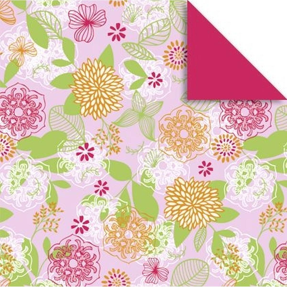 Ursus, Bastelpapier, Faltblätter Florentine Springtime 80g/qm 10x10cm VE=65 Blatt Motiv 01 (80 g/m², 1 x)