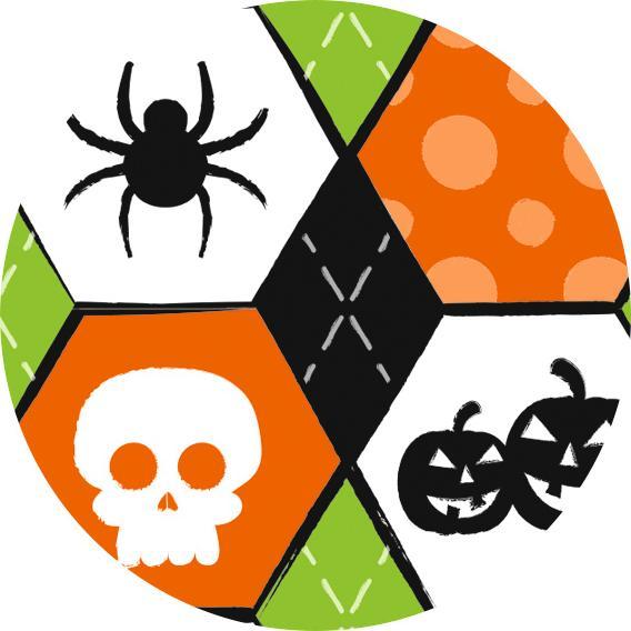 Produktbild Ursus Fotokarton 'Happy Halloween' 49,5x68cm 300g/qm Motiv 01 (300 g/m², 1 x)