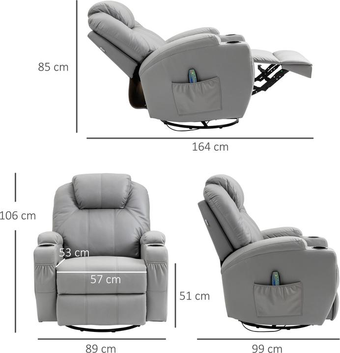 Produktbild Outsunny Massagesessel