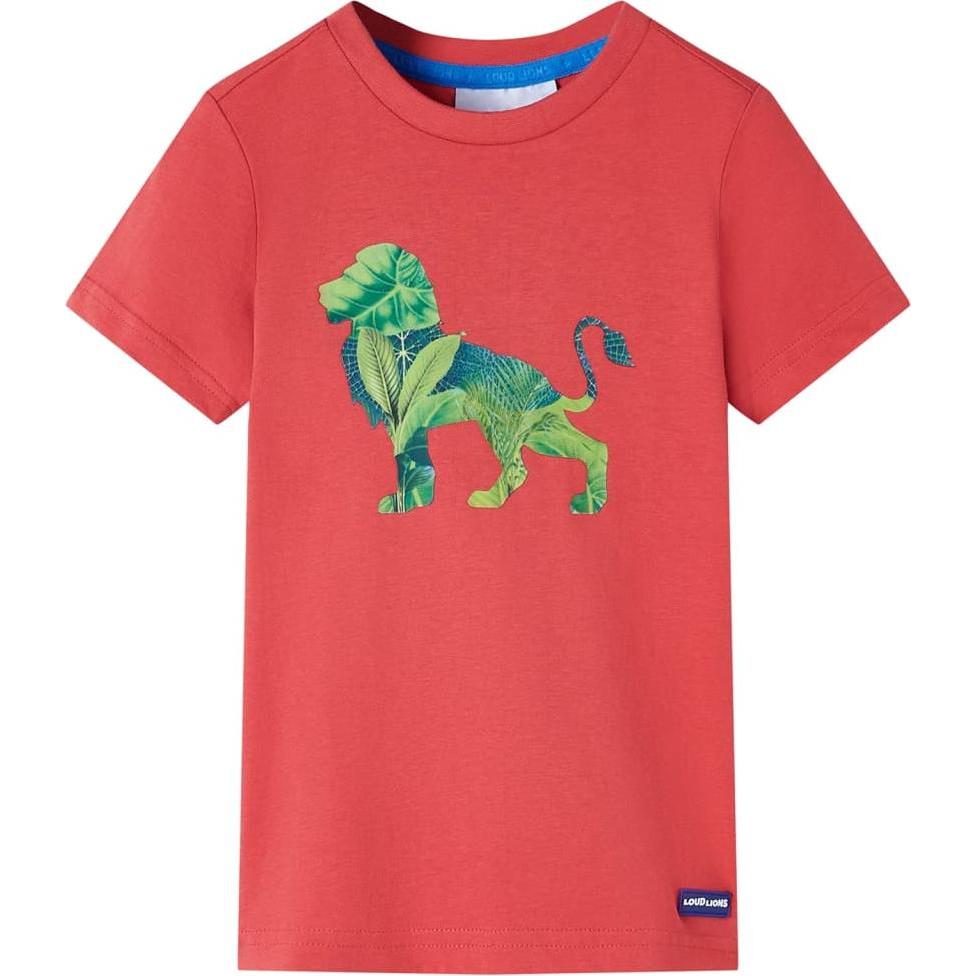 VidaXL, Jungen, Shirt, Jazmin, Rot, (92)