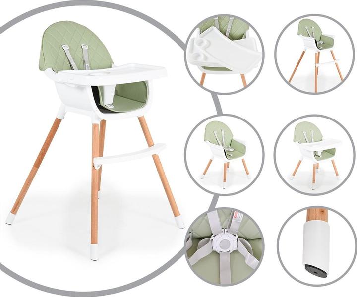 Actual product image Cangaroo chaise haute enfant Gelato 2en1 (Highchair)
