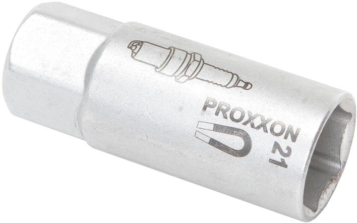 Actual product image Proxxon 1/2" Spark plug socket with magnet 21 (21 mm)