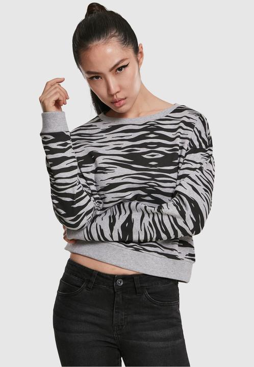 Produktbild Urban Classics Ladies AOP Short Tiger Crew (4XL)