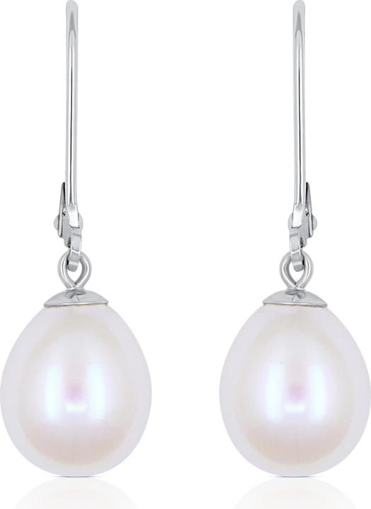 Produktbild Muau Earrings white gold 750 freshwater pearl 9.5-10mm (750/18K Weissgold)