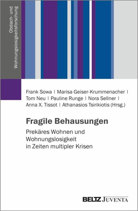 Produktbild Fragile Behausungen (Deutsch, Anna Xymena Tissot, Athanasios Tsirikiotis, Frank Sowa, Marisa Geiser-Krummenacher, Nora Sellner, Pauline Runge, Tom Neu, 2026)