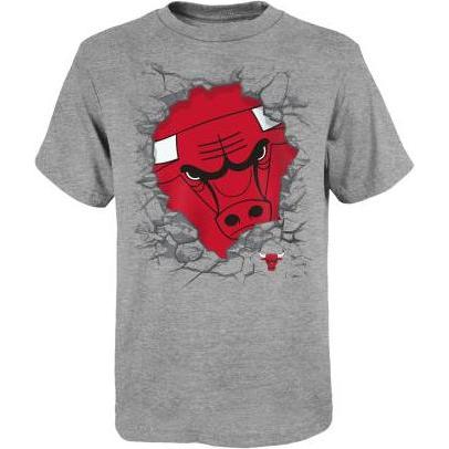 Outerstuff, Bambini, Maglietta sportiva, Breakthrough SS CTN Tee NBA JR T-Shirt (JR XL, Chicago Bulls) (XL), XL