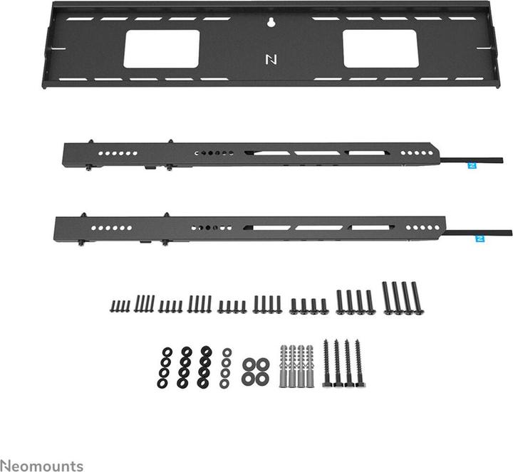 Immagine prodotto Neomounts Supporto a parete 800x600mm 125kg/43-98"/fisso/nero/carico pesante (Muro, 98", 125 kg)