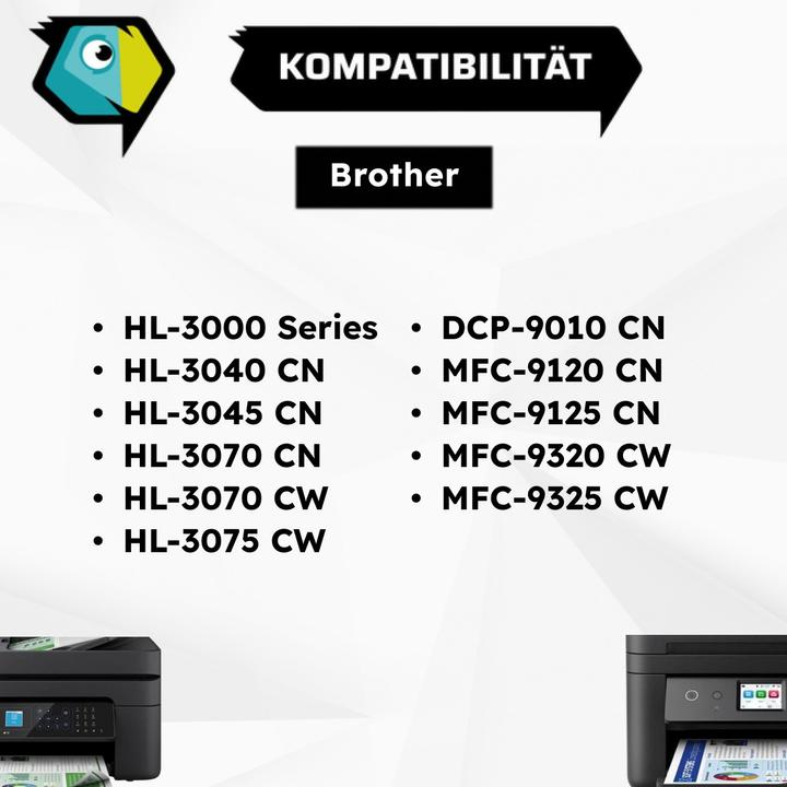 Produktbild Inkadoo Toner multipack kompatibel zu Brother TN-230 enthält 4x Tonerkartusche Schwarz Cyan Magenta... (M, BK, C, Y)